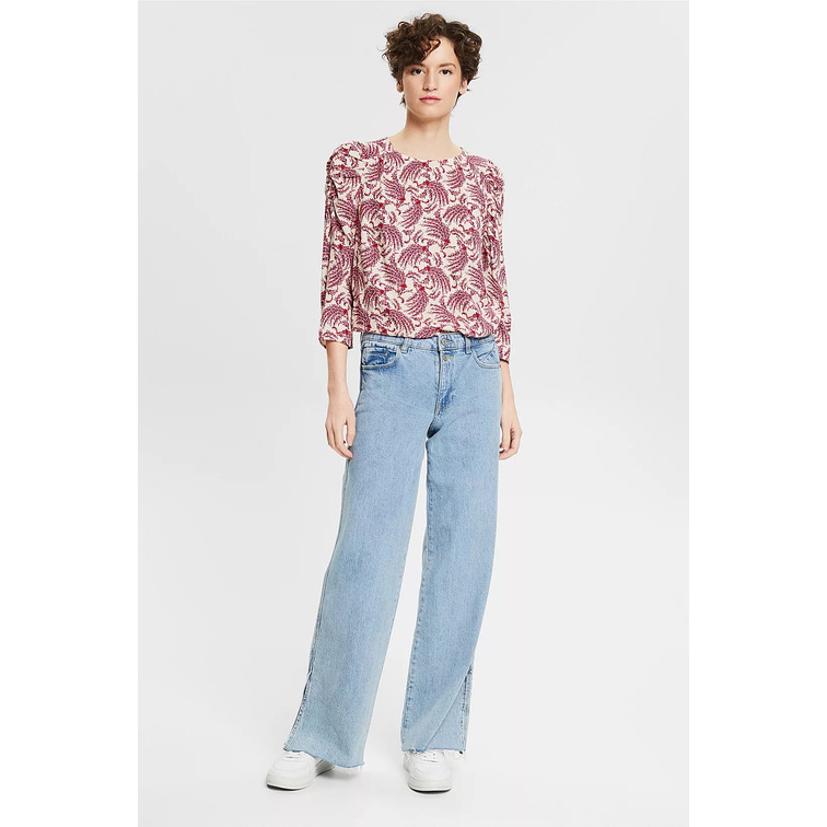 BLUSA CON ESTAMPADO FLORAL MUJER ESPRIT