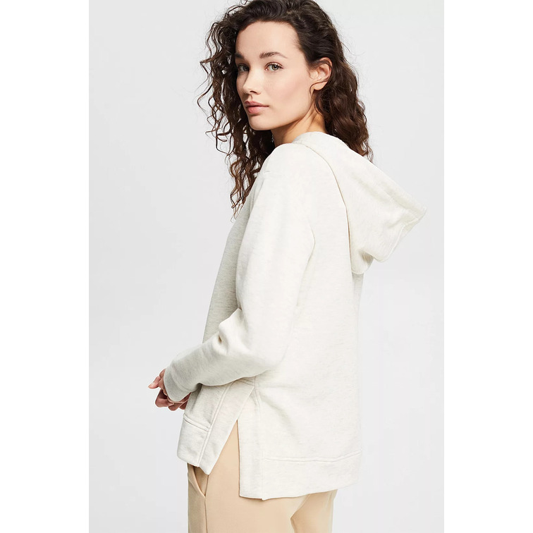 SUDADERA EN FELPA JASPEADA MUJER ESPRIT