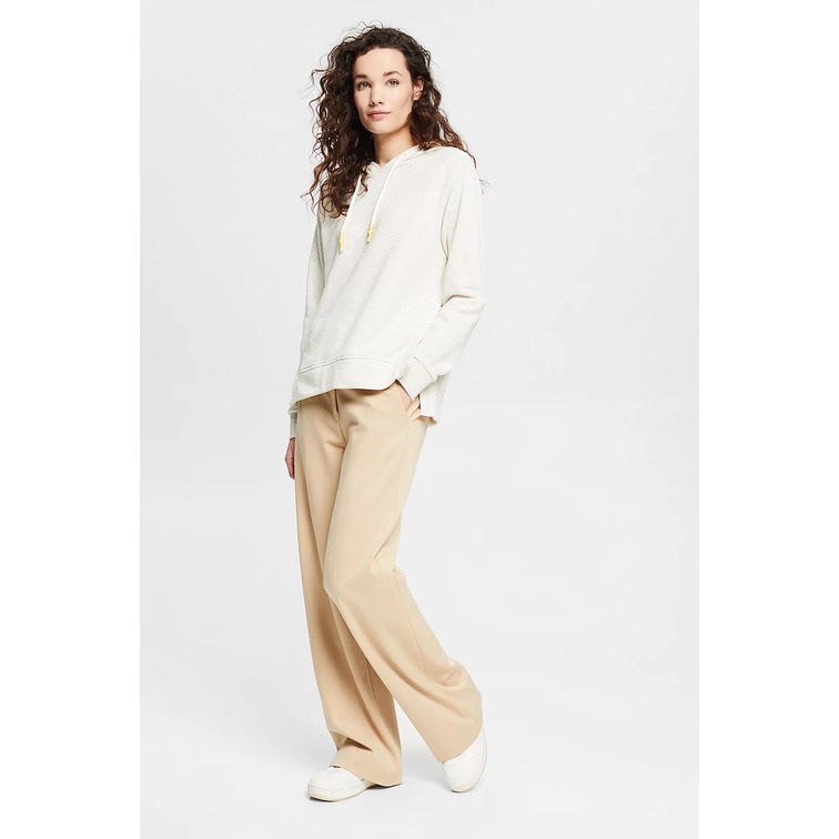 SUDADERA EN FELPA JASPEADA MUJER ESPRIT
