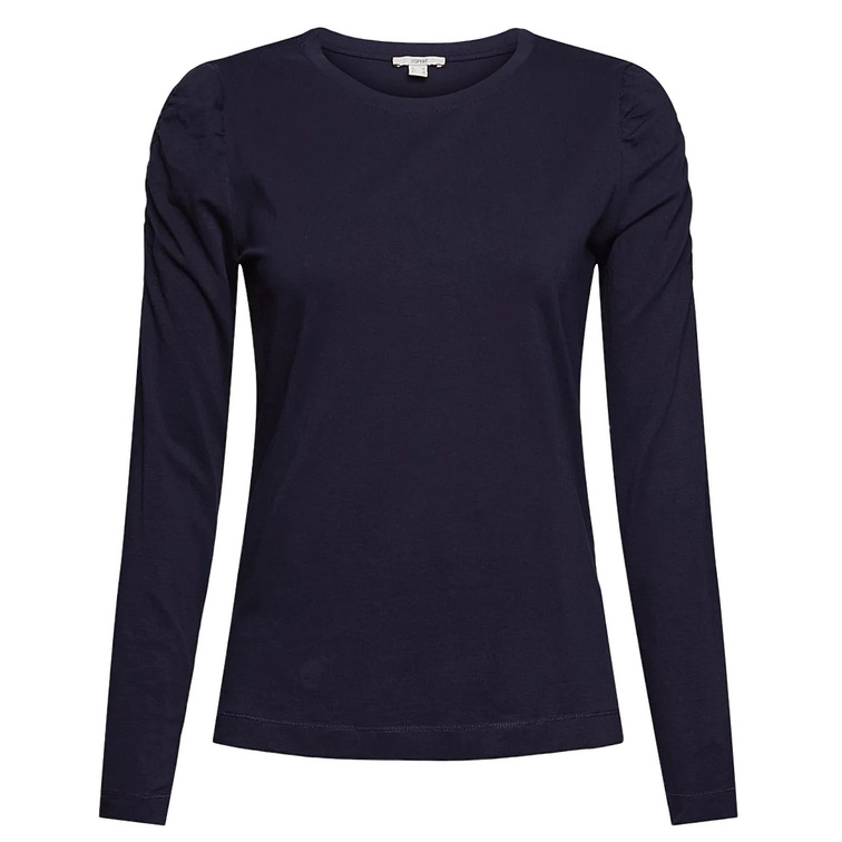 CAMISETA MANGA LARGA FRUNCIDA MUJER ESPRIT