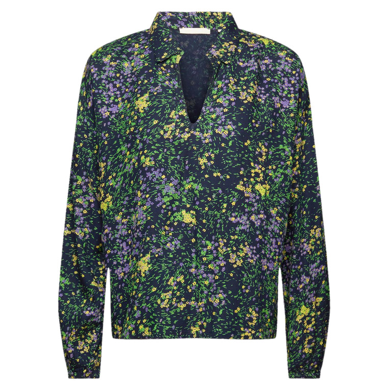 BLUSA CON ESTAMPADO FLORAL MUJER ESPRIT