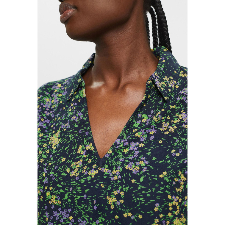 BLUSA CON ESTAMPADO FLORAL MUJER ESPRIT
