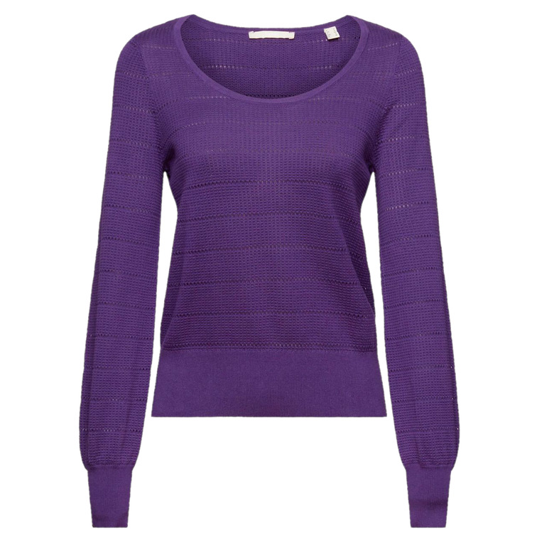 JERSEY DE PUNTO DE ALGODÓN MUJER ESPRIT