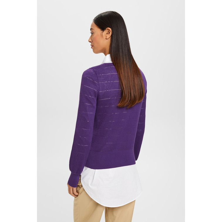 JERSEY DE PUNTO DE ALGODÓN MUJER ESPRIT