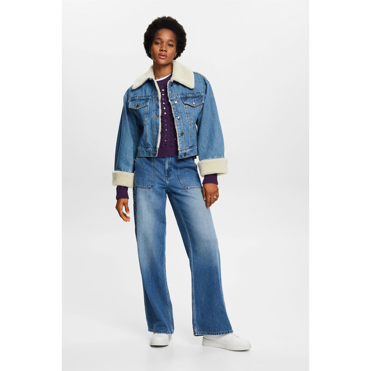 JERSEY DE PUNTO TRENZADO GRUESO MUJER ESPRIT