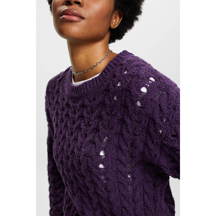 JERSEY DE PUNTO TRENZADO GRUESO MUJER ESPRIT