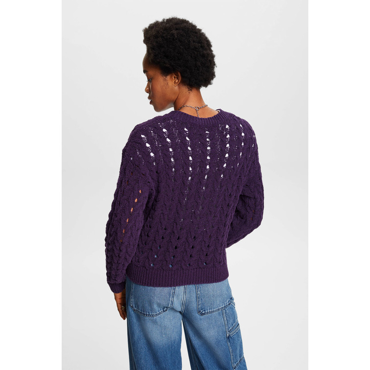 JERSEY DE PUNTO TRENZADO GRUESO MUJER ESPRIT