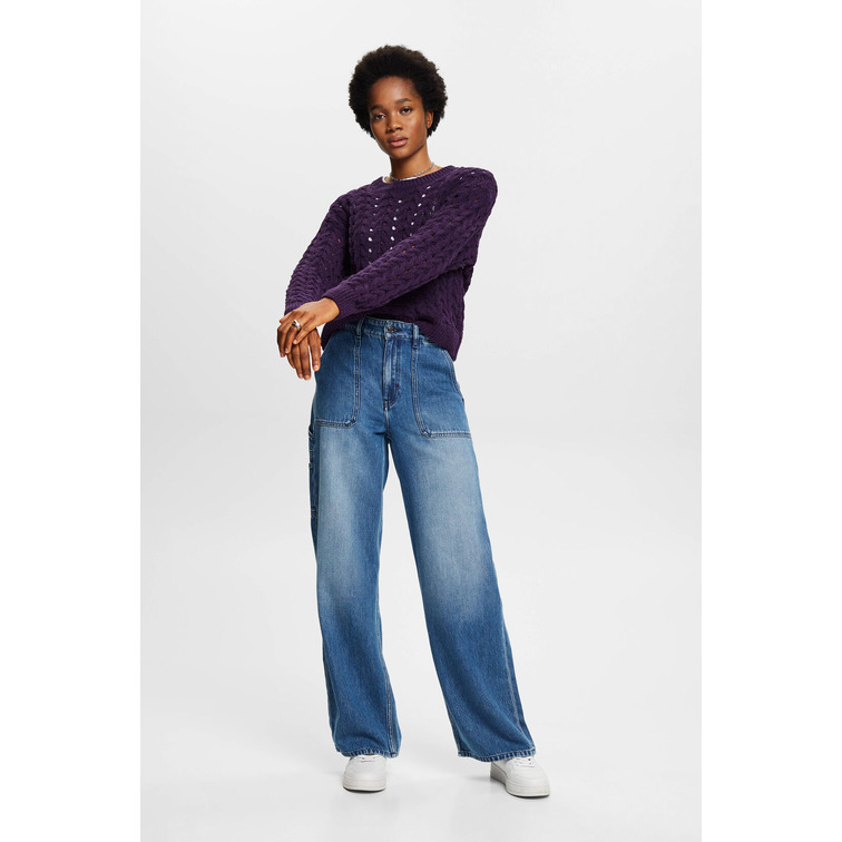 JERSEY DE PUNTO TRENZADO GRUESO MUJER ESPRIT