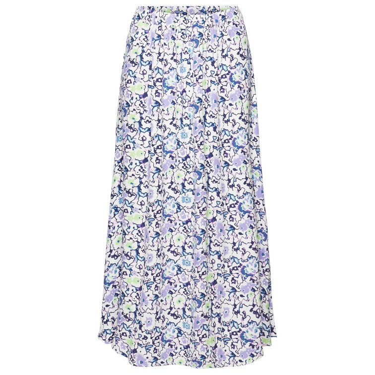 FALDA MIDI CON DISEÑO FLORAL ALLOVER MUJER ESPRIT
