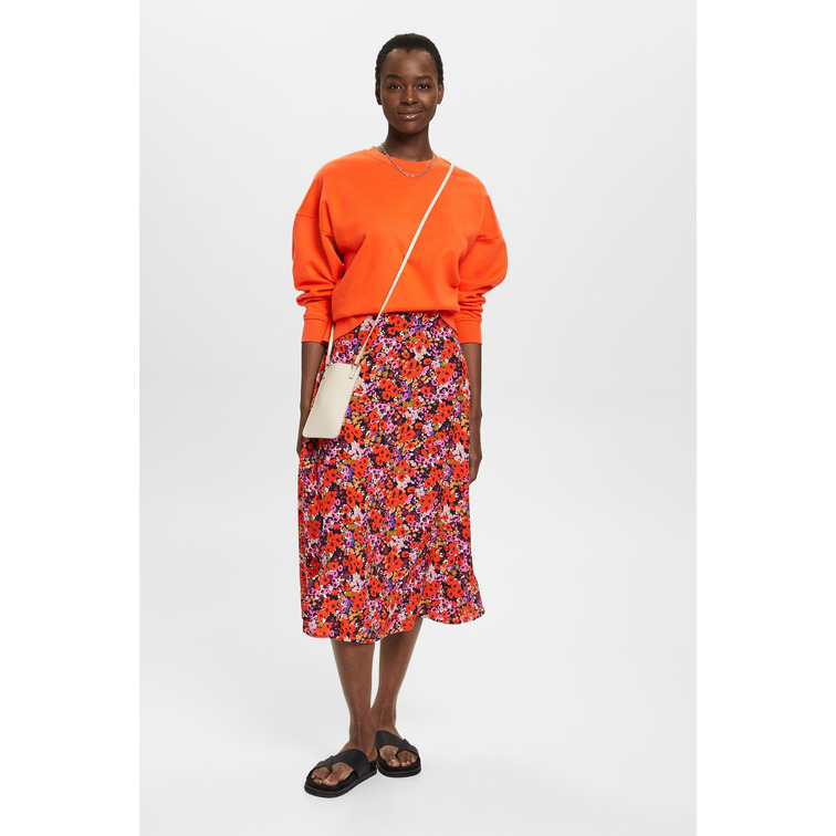 FALDA MIDI CON DISEÑO FLORAL ALLOVER MUJER ESPRIT