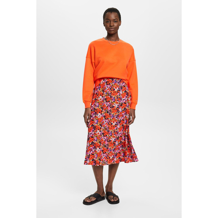 FALDA MIDI CON DISEÑO FLORAL ALLOVER MUJER ESPRIT