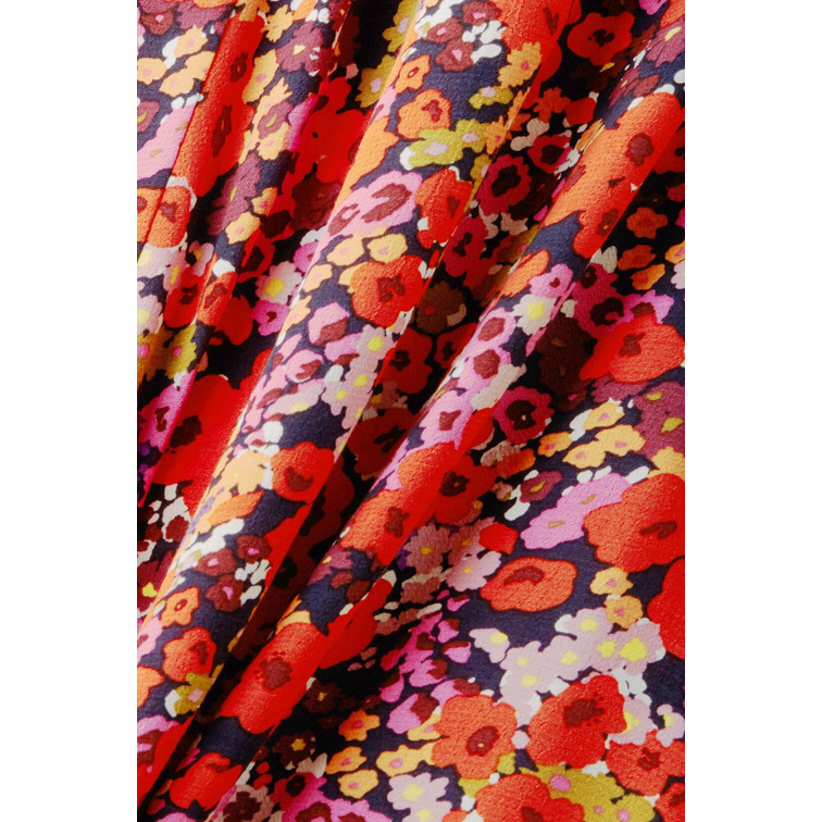 FALDA MIDI CON DISEÑO FLORAL ALLOVER MUJER ESPRIT