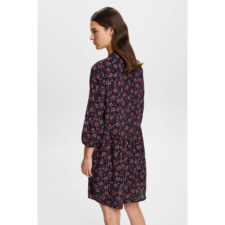 VESTIDO MIDI DE TEJIDO CON ESTAMPADO ALLOVER MUJER ESPRIT