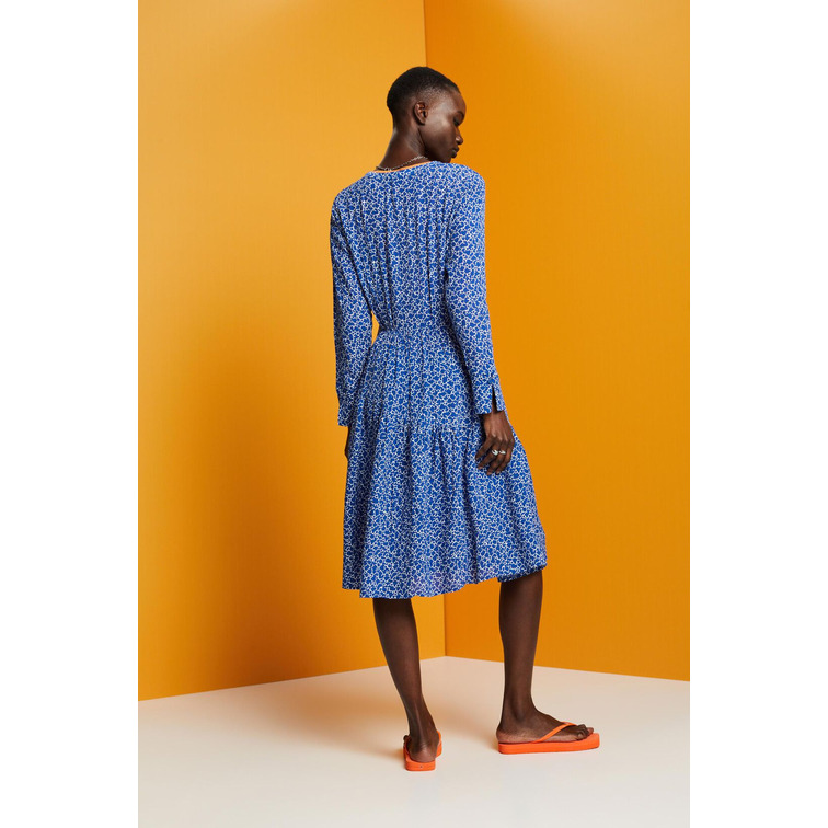 VESTIDO MIDI CON ESTAMPADO FLORAL ALLOVER MUJER ESPRIT