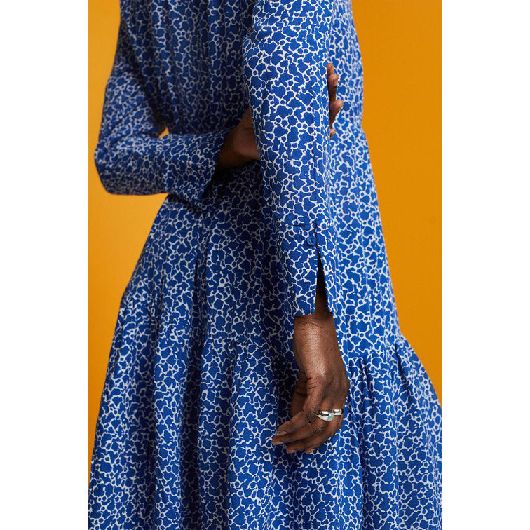 VESTIDO MIDI CON ESTAMPADO FLORAL ALLOVER MUJER ESPRIT