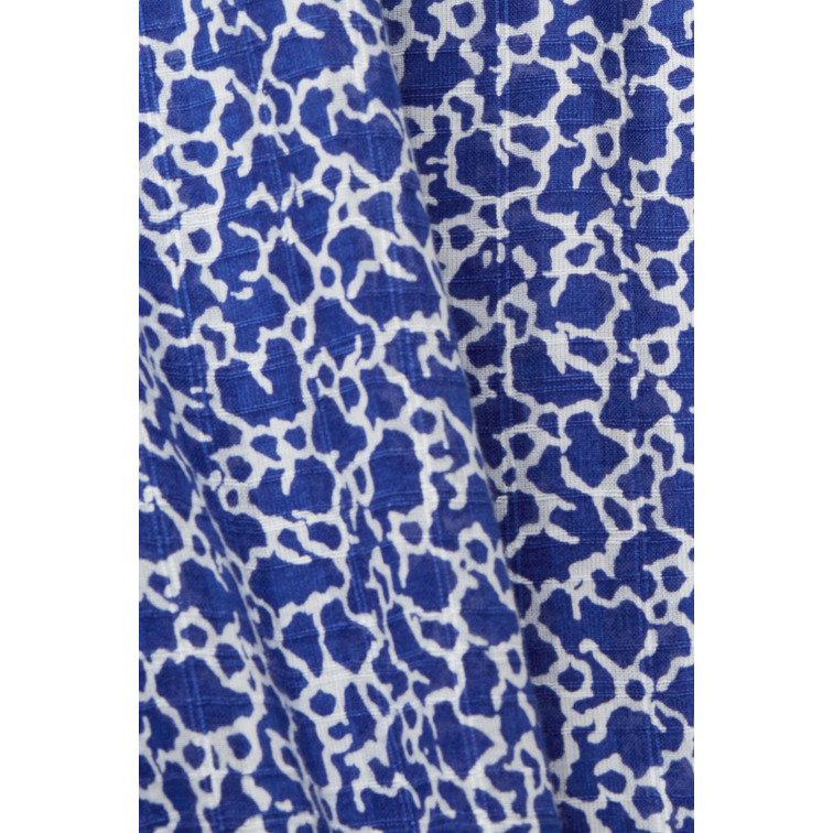 BLUSA DE ALGODÓN CON ESTAMPADO FLORAL MUJER ESPRIT