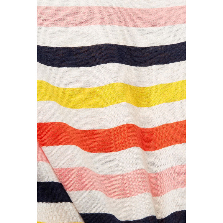 JERSEY CON LINO Y MANGA CORTA MUJER ESPRIT