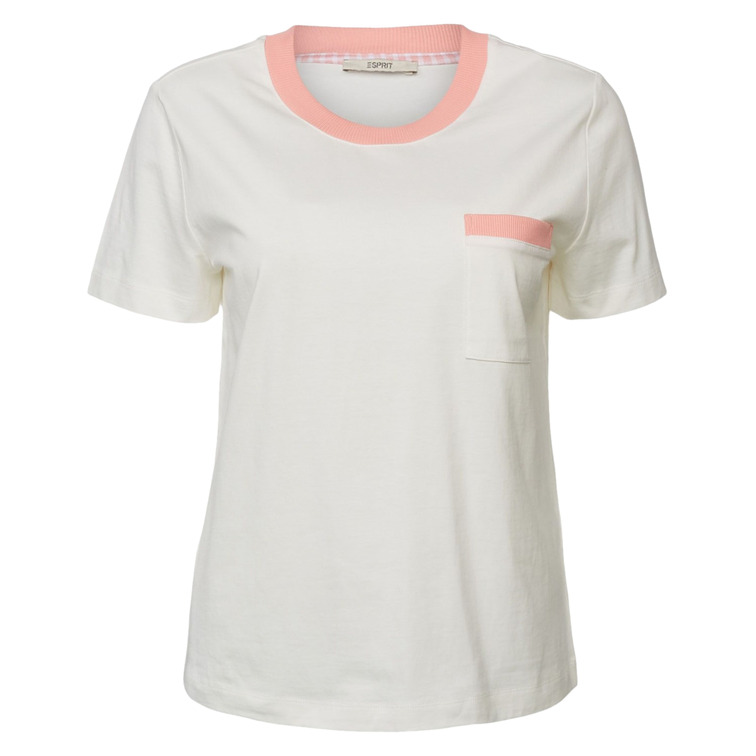 CAMISETA CON BOLSILLO MUJER ESPRIT