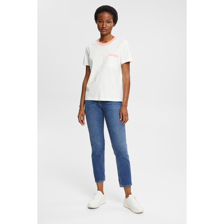 CAMISETA CON BOLSILLO MUJER ESPRIT