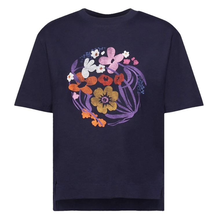 CAMISETA CON ESTAMPADO DE FLORES MUJER ESPRIT
