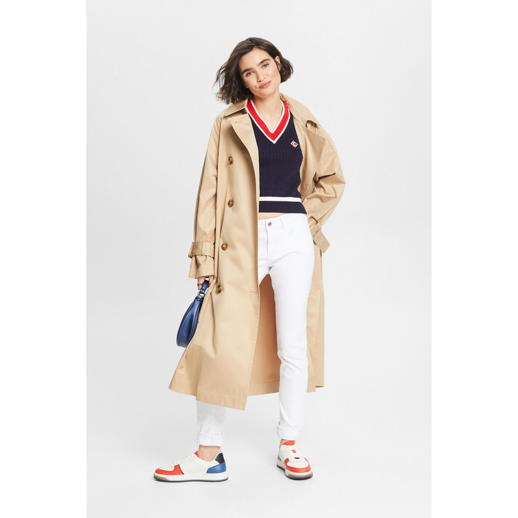 JEANS MID-RISE FIT SLIM MUJER ESPRIT