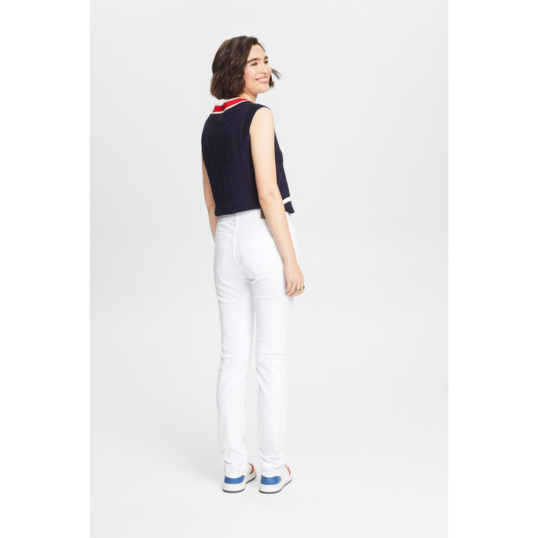 JEANS MID-RISE FIT SLIM MUJER ESPRIT