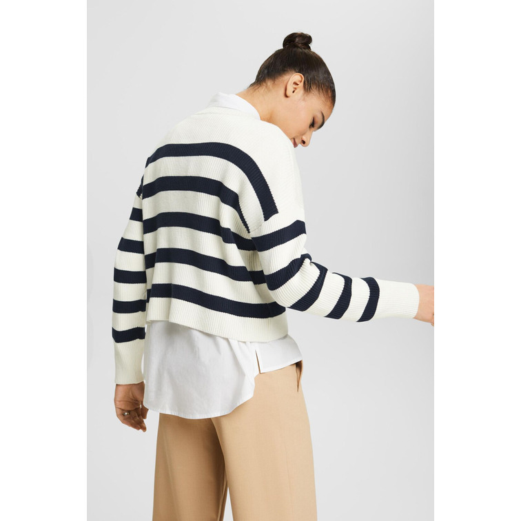 JERSEY DE PUNTO A RAYAS MUJER ESPRIT