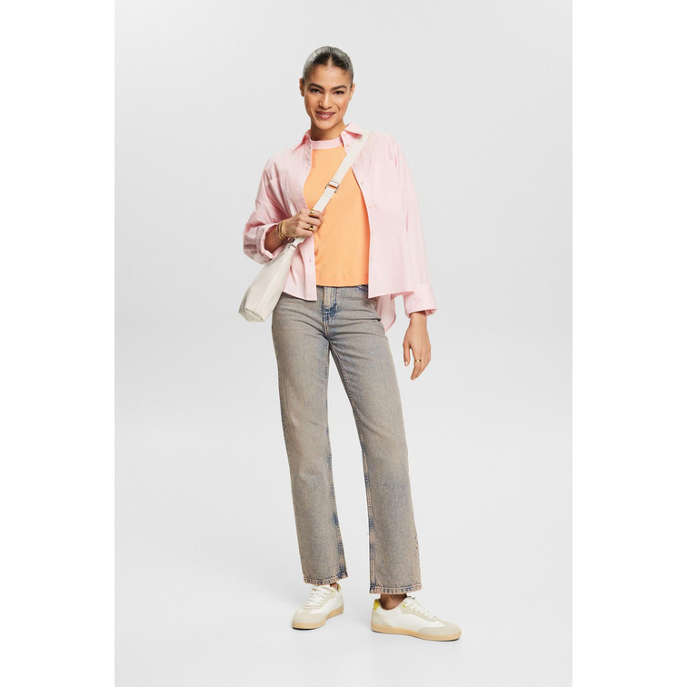 JERSEY DE MANGA CORTA BICOLOR MUJER ESPRIT
