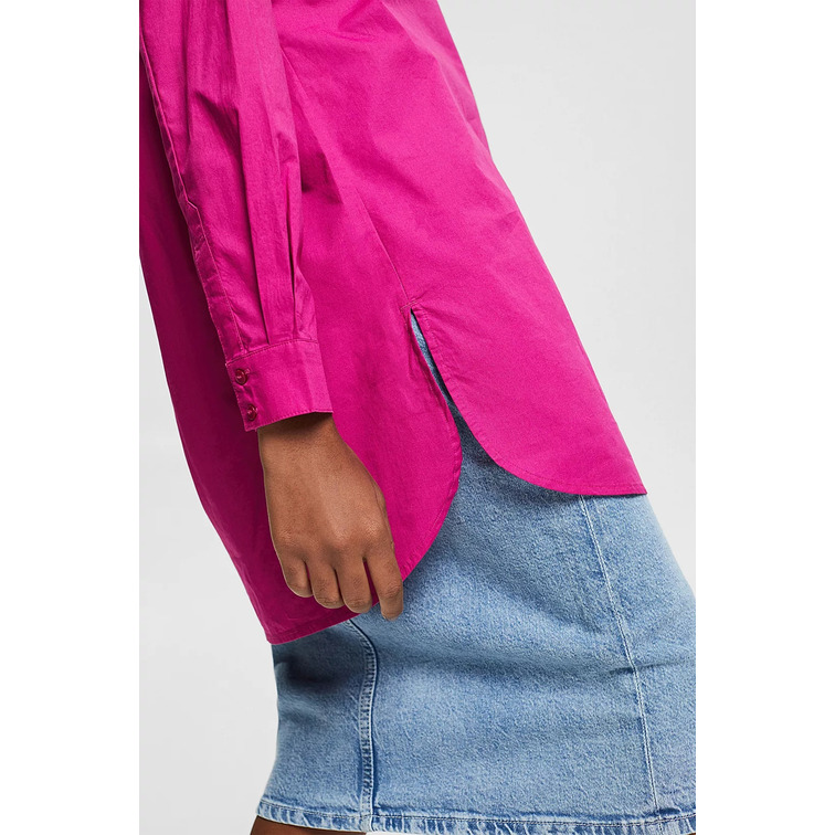 CAMISA OVERSIZE EN ALGODÓN ECOLÓGICO MUJER ESPRIT