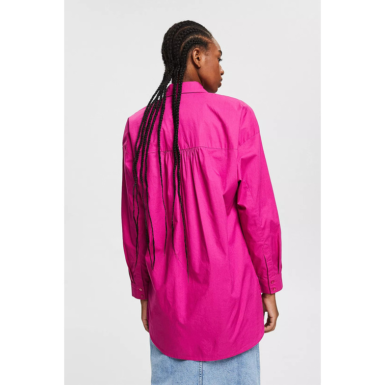 CAMISA OVERSIZE EN ALGODÓN ECOLÓGICO MUJER ESPRIT