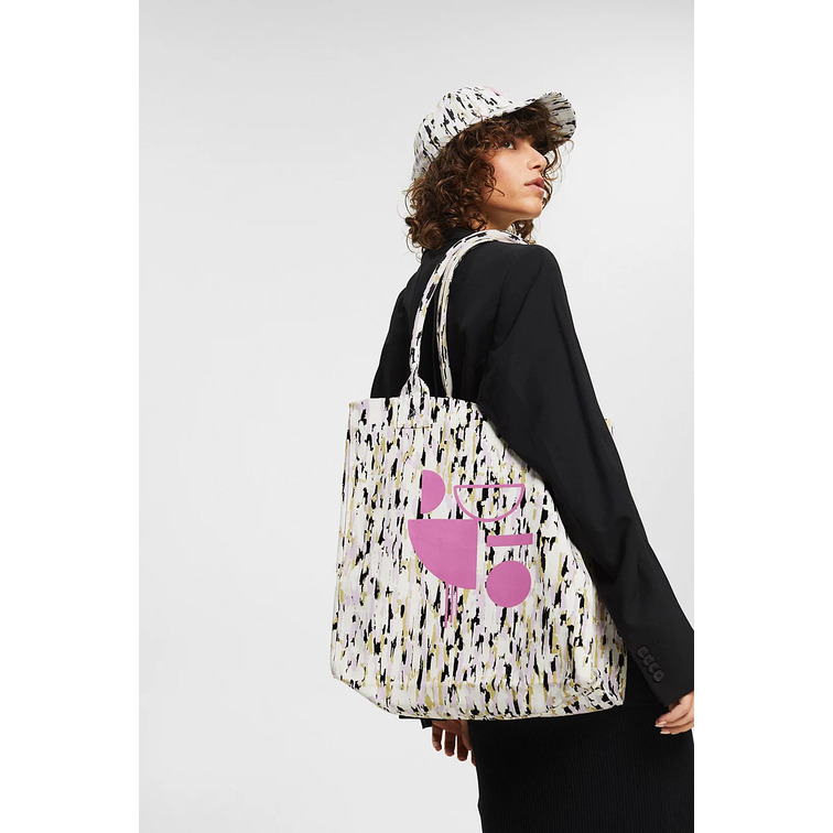 BOLSO SHOPPER DE LONA MUJER ESPRIT