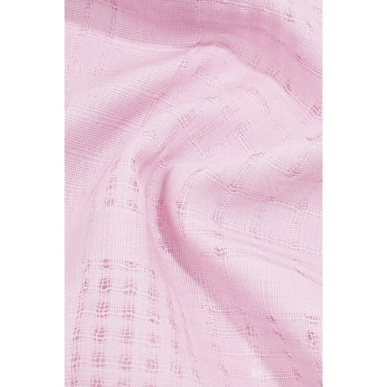 PAÑUELO LISO CON FLECOS MUJER ESPRIT