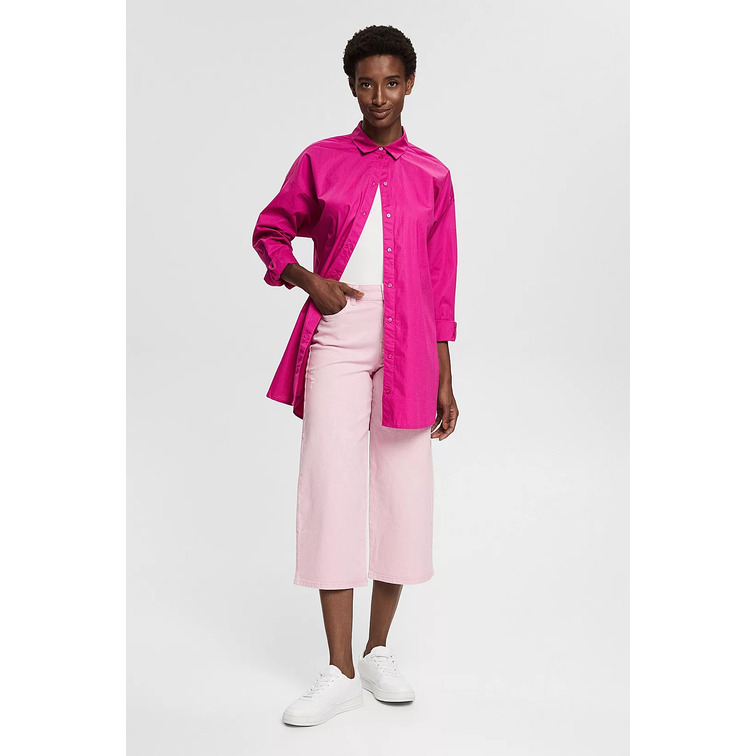 VAQUERO CULOTTE CON EFECTOS ROTOS MUJER ESPRIT