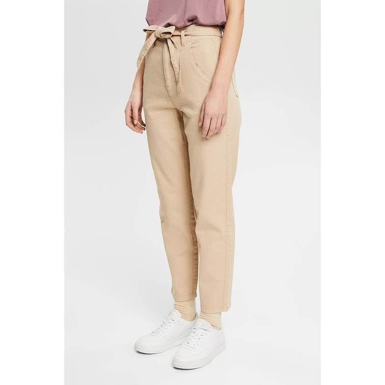 PANTALÓN CON CINTURÓN MUJER ESPRIT