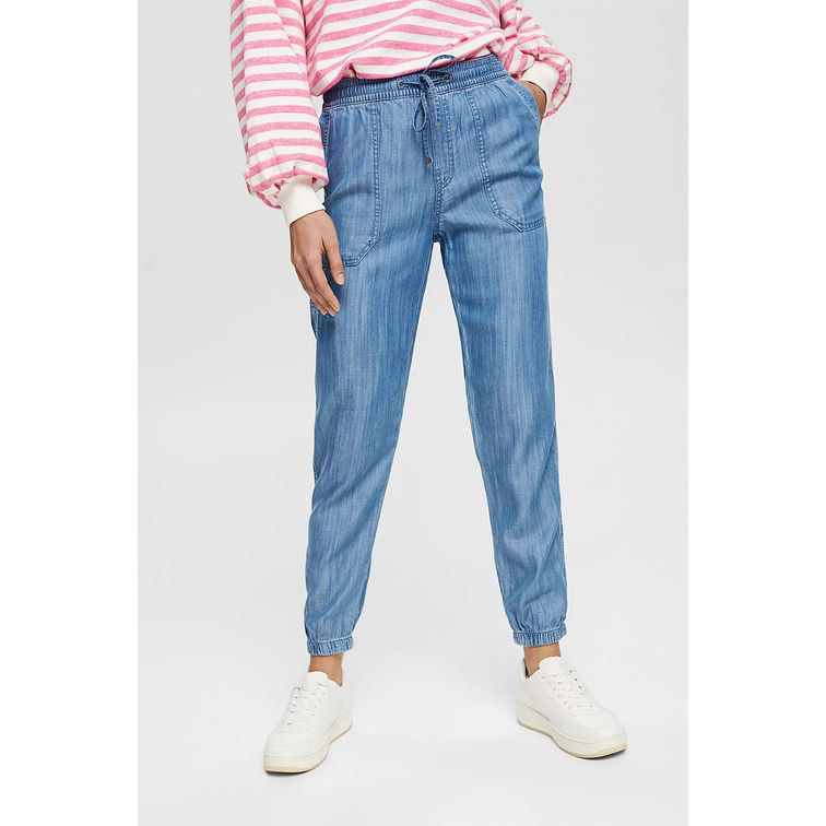 VAQUERO ESTILO JOGGER MUJER ESPRIT