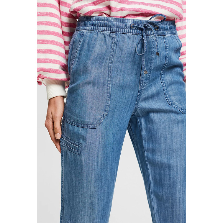 VAQUERO ESTILO JOGGER MUJER ESPRIT