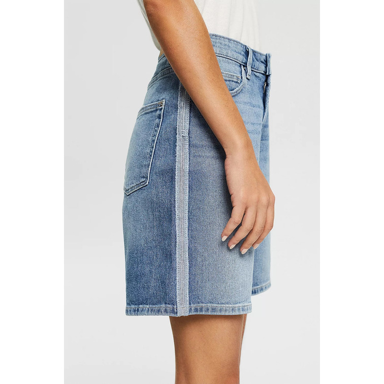 SHORT VAQUERO CON COSTURAS AL REVÉS MUJER ESPRIT