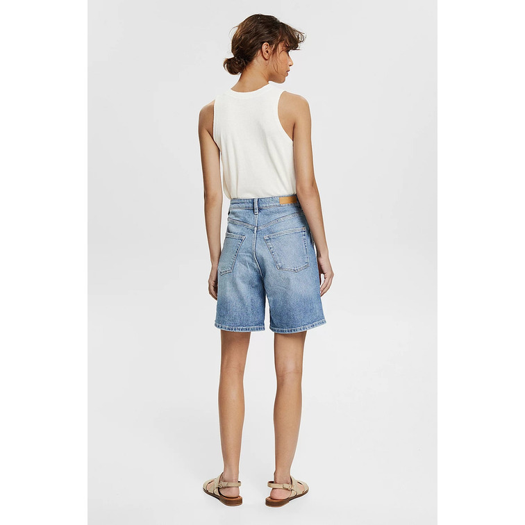 SHORT VAQUERO CON COSTURAS AL REVÉS MUJER ESPRIT