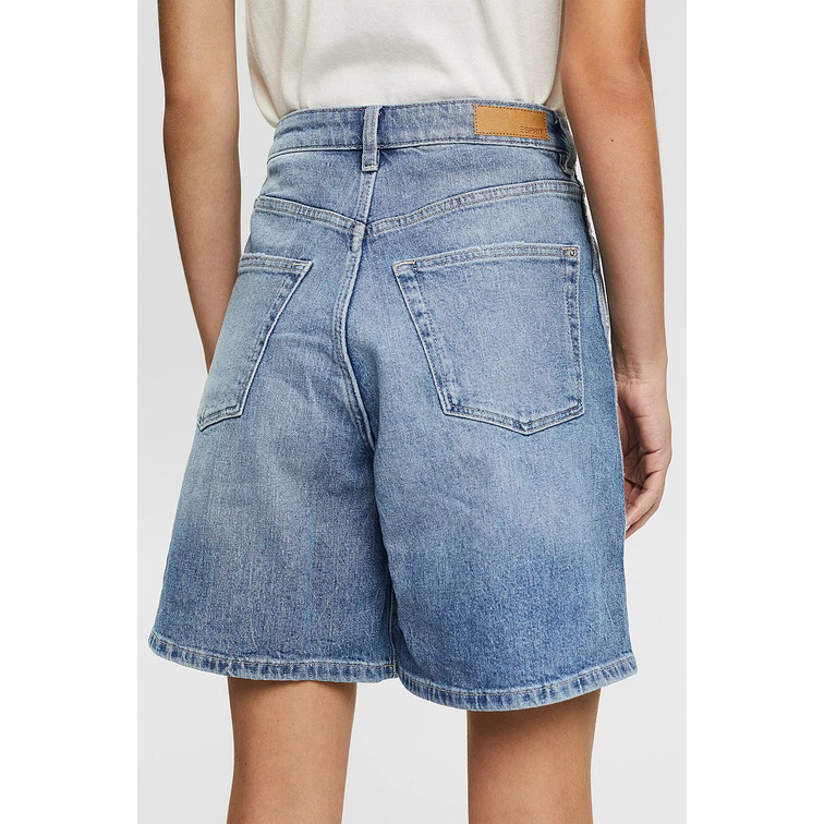 SHORT VAQUERO CON COSTURAS AL REVÉS MUJER ESPRIT