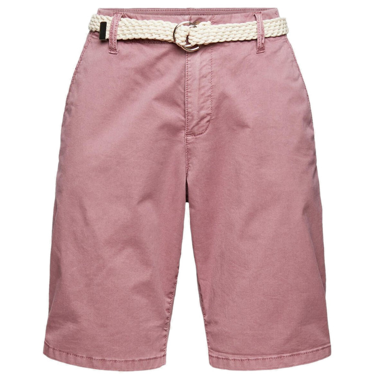 SHORT CHINO CON CINTURÓN TRENZADO MUJER ESPRIT