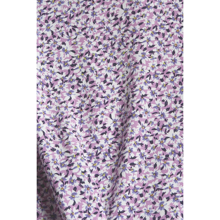 BLUSA CON VOLANTES Y ESTAMPADO FLORAL MUJER ESPRIT