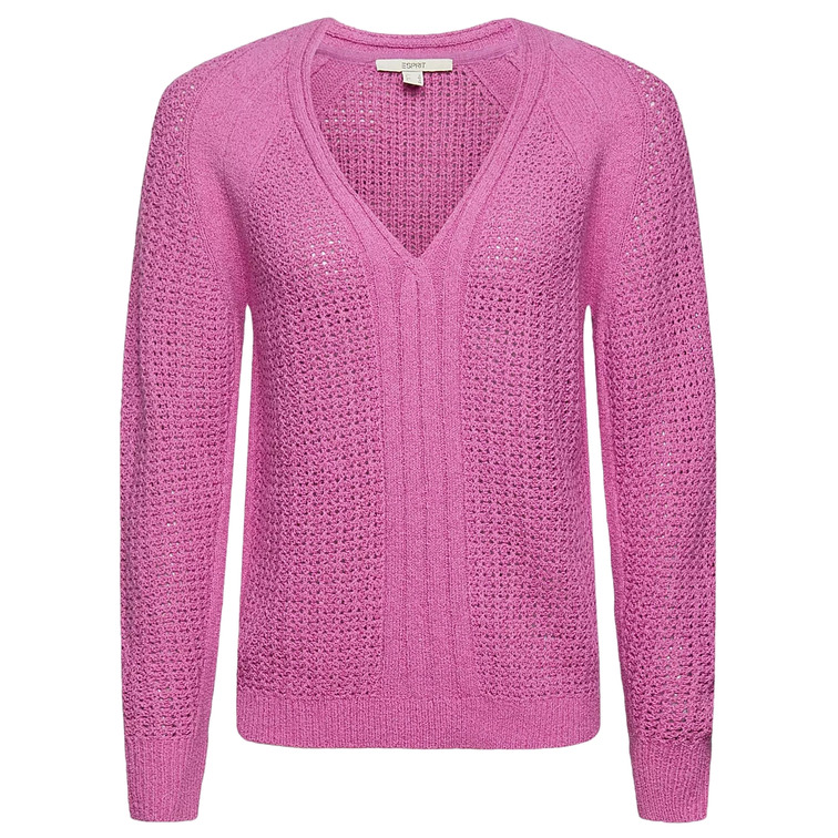 JERSEY DE PUNTO CALADO MUJER ESPRIT