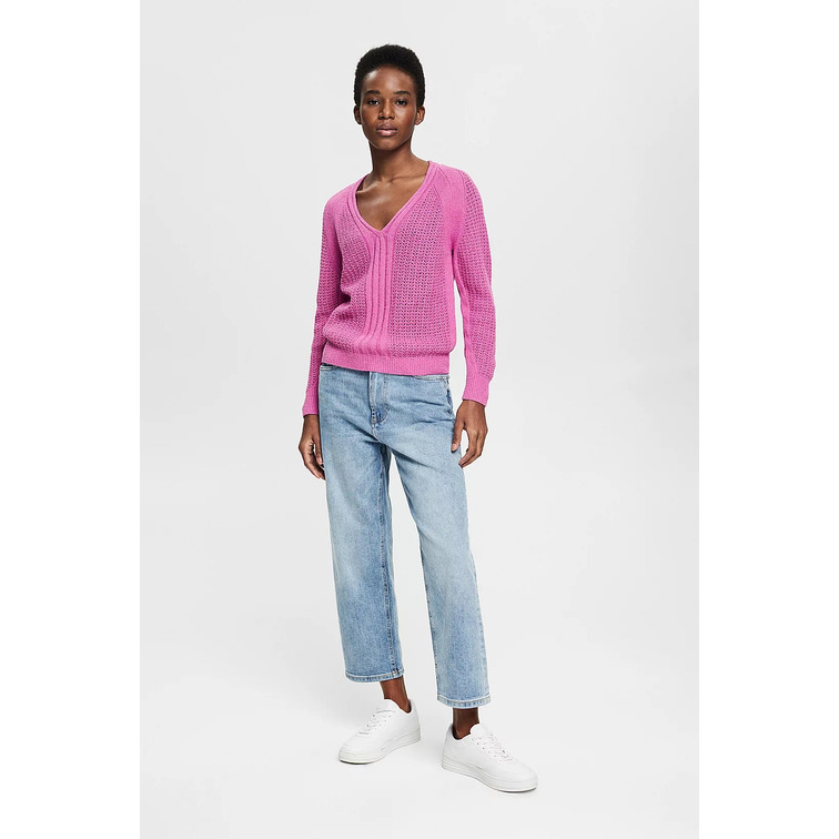 JERSEY DE PUNTO CALADO MUJER ESPRIT