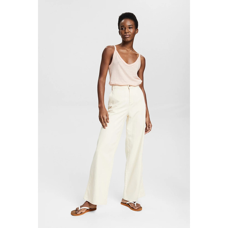 TOP DE TIRANTES CON ESCOTE EN PICO MUJER ESPRIT
