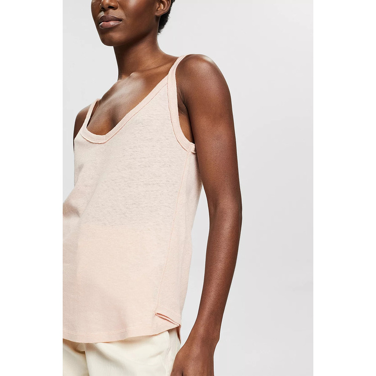TOP DE TIRANTES CON ESCOTE EN PICO MUJER ESPRIT
