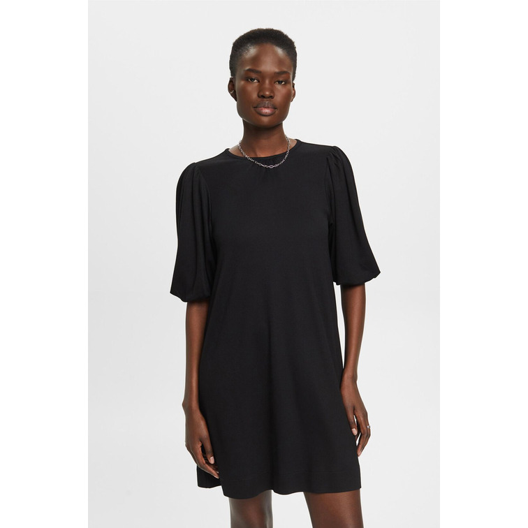 MINIVESTIDO CON MANGAS VOLUMINOSAS MUJER ESPRIT