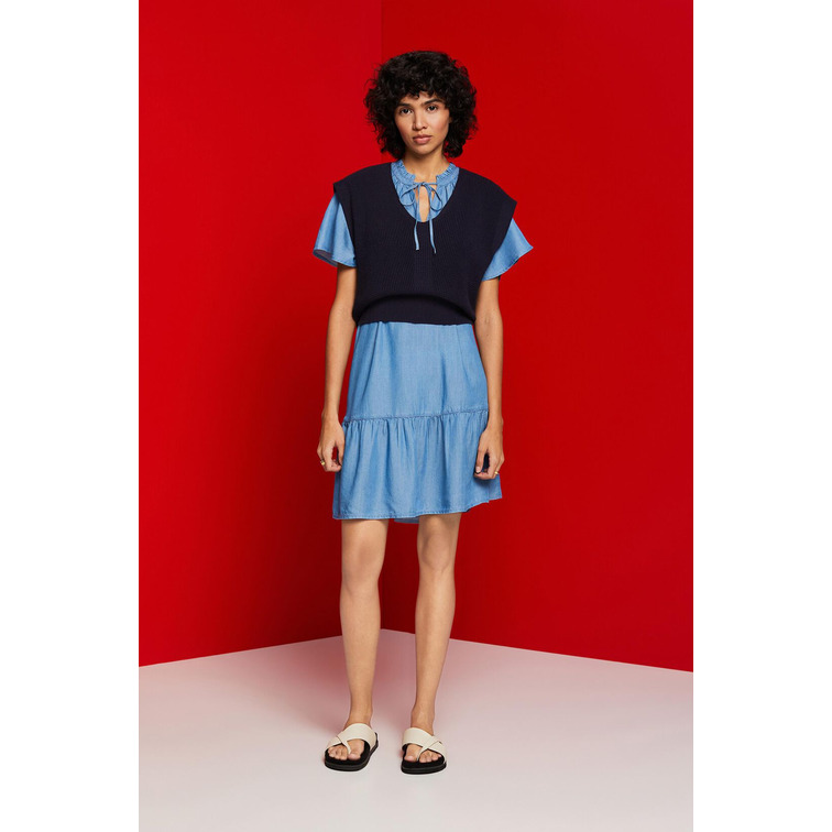 VESTIDO CON LOOK VAQUERO MUJER ESPRIT