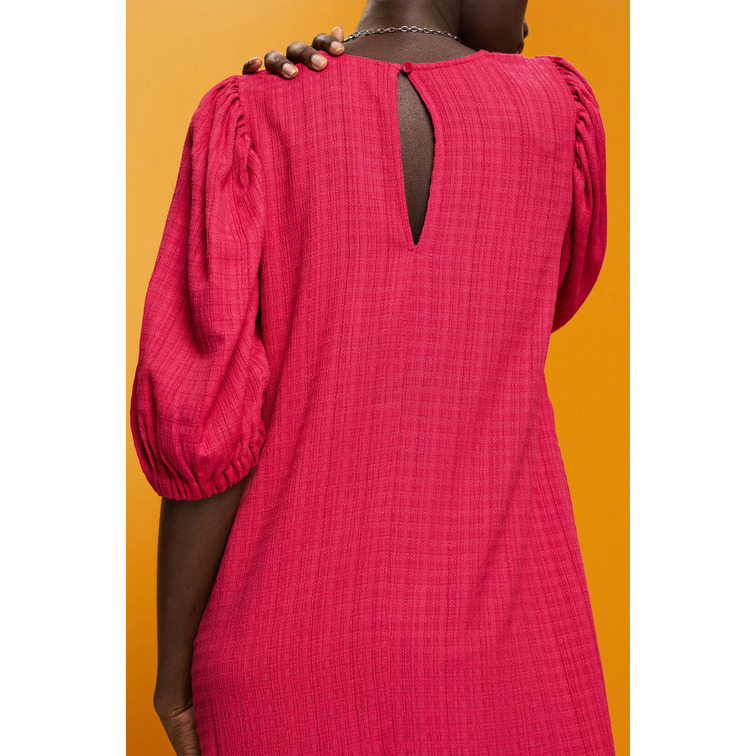 VESTIDO MIDI CON TEXTURA MUJER ESPRIT