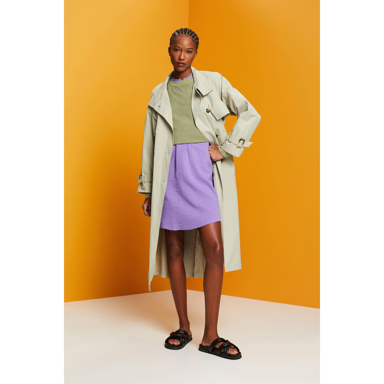 VESTIDO EN ALGODÓN CON TEXTURA MUJER ESPRIT