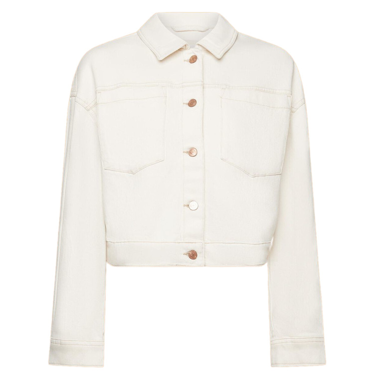 CAZADORA VAQUERA CORTA ESTILO OVERSIZE MUJER ESPRIT